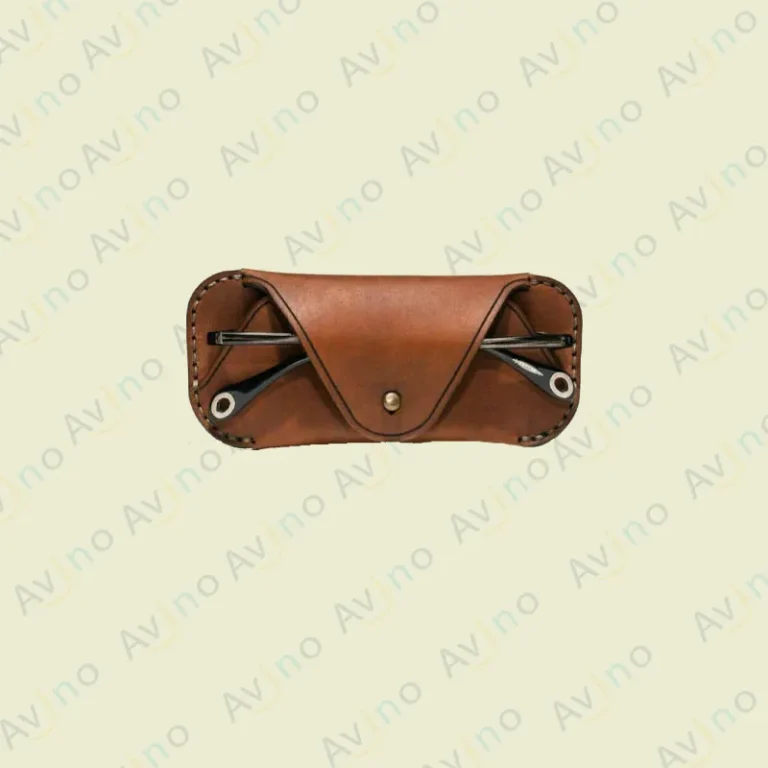 کیف عینک چرمی مدل T-048