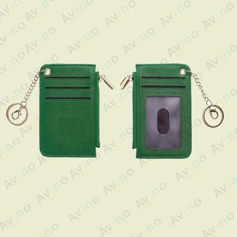 جا کلیدی و جا کارتی چرمی مدل T-006