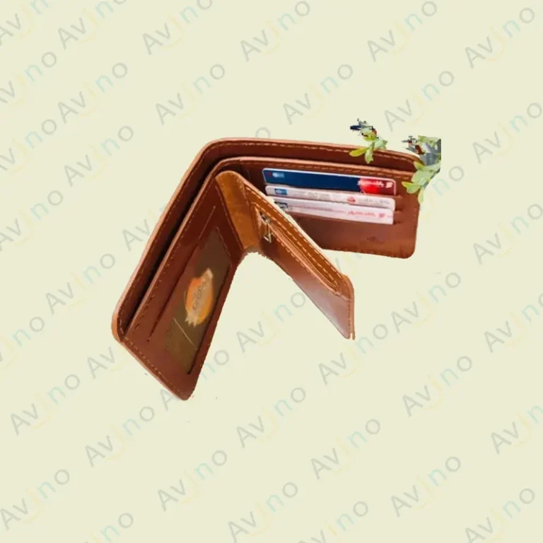 کیف پول جیبی چرمی مردانه مدل M-144
