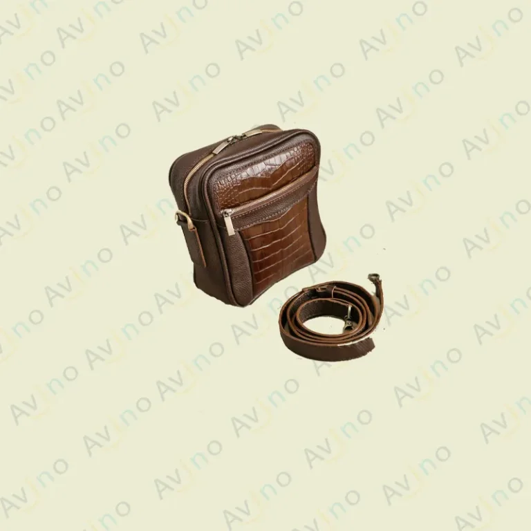 کیف دوشی چرمی مردانه مدل M-101