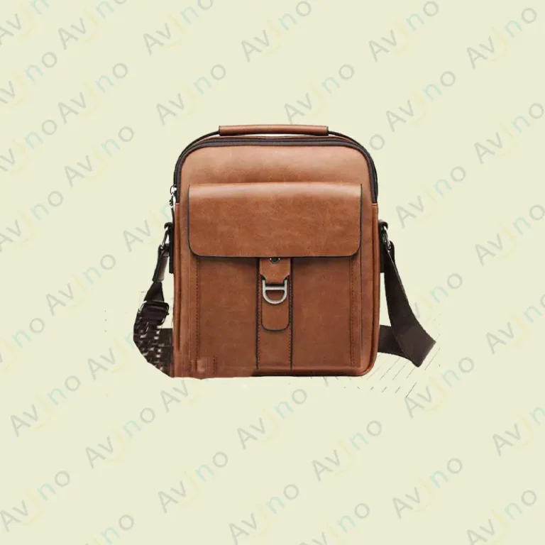 کیف دوشی چرمی مردانه مدل M-121
