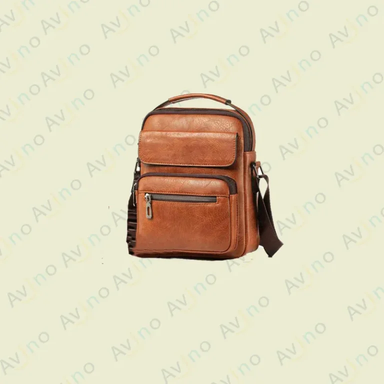 کیف دوشی چرمی مردانه مدل M-123