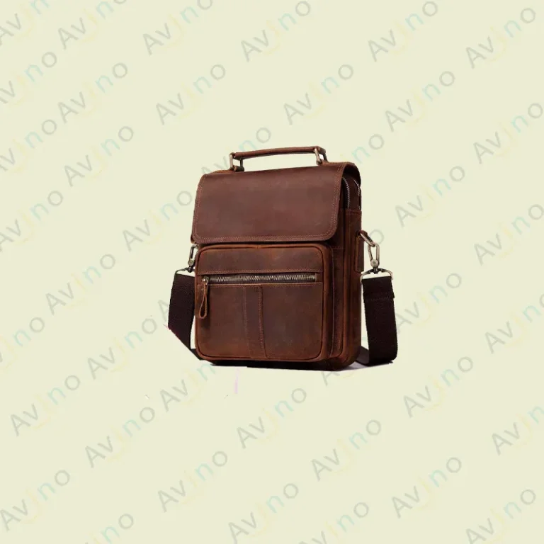 کیف دوشی چرمی مردانه مدل M-125