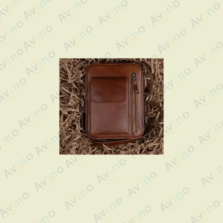 کیف دوشی چرمی مردانه مدل M-134
