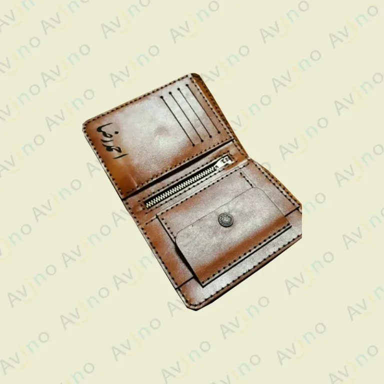 کیف پول و جا کارتی چرمی مردانه مدل M-112