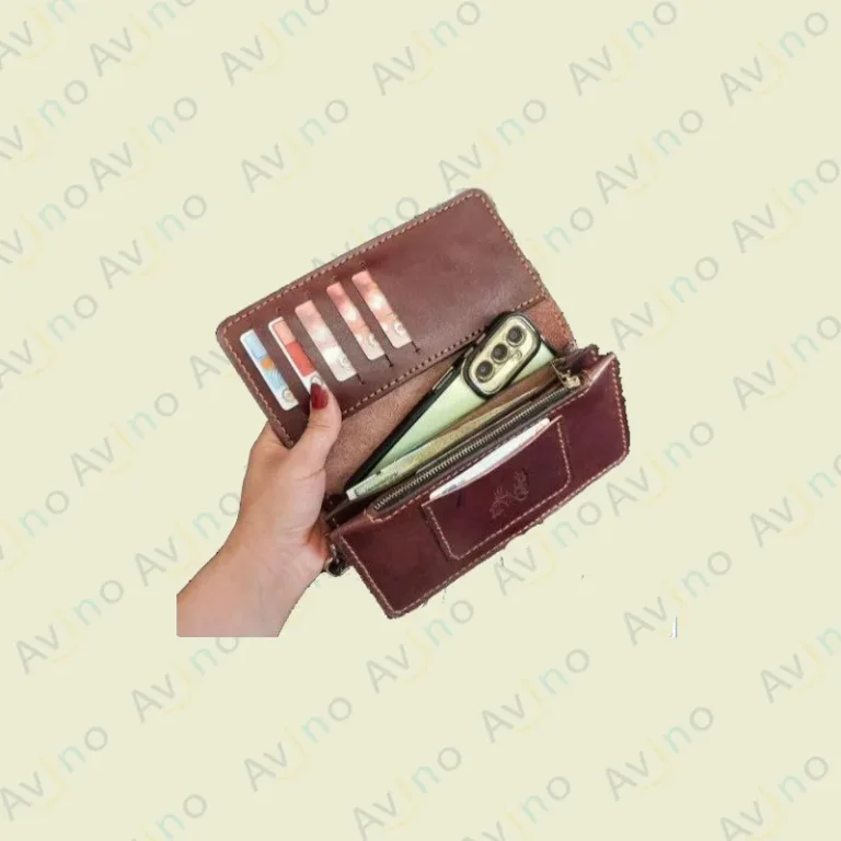 کیف پول چرمی مردانه مدل M-113