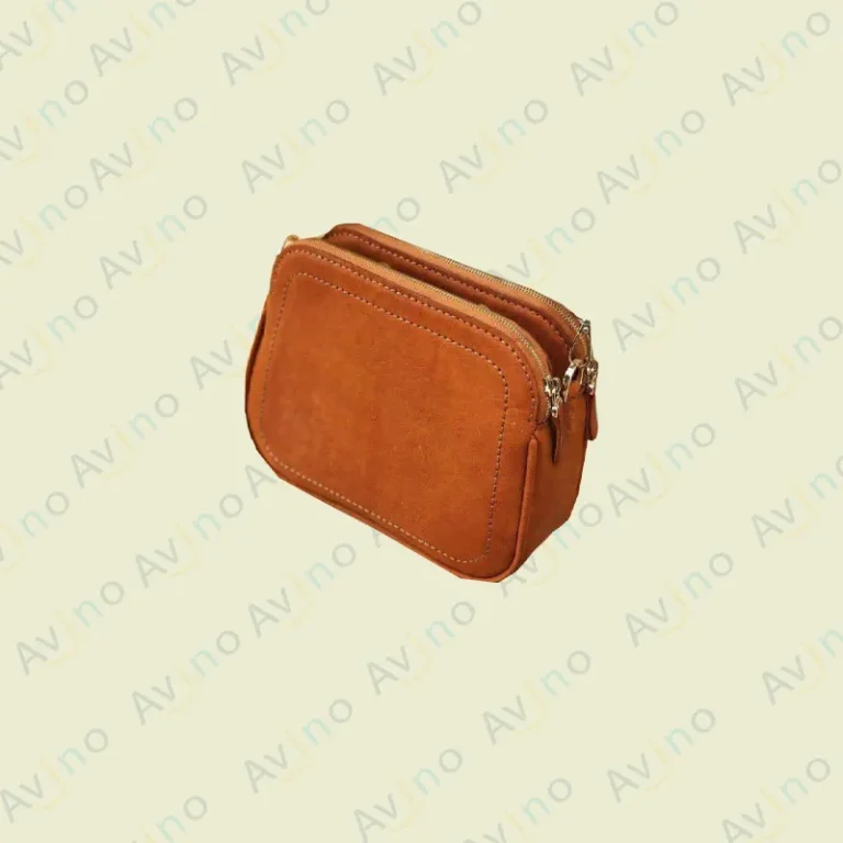 کیف دوشی چرمی زنانه مدل M-307