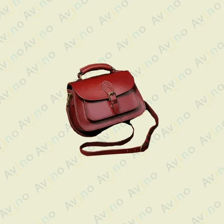 کیف دوشی چرمی زنانه مدل W-247