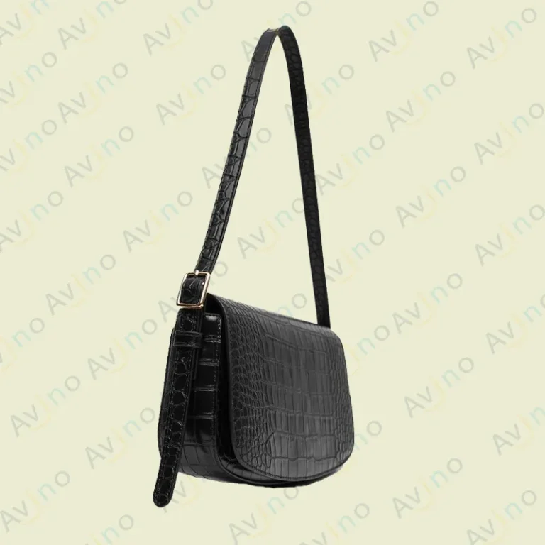 کیف دوشی چرمی زنانه مدل W-294